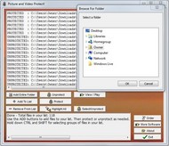 Picture and Video Protection screenshot